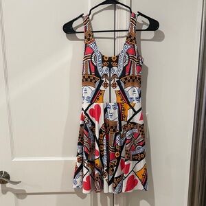 Blackmilk Queen of Hearts Mini Dress
